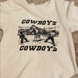 brandy melville cowboys x2 ashlyn top